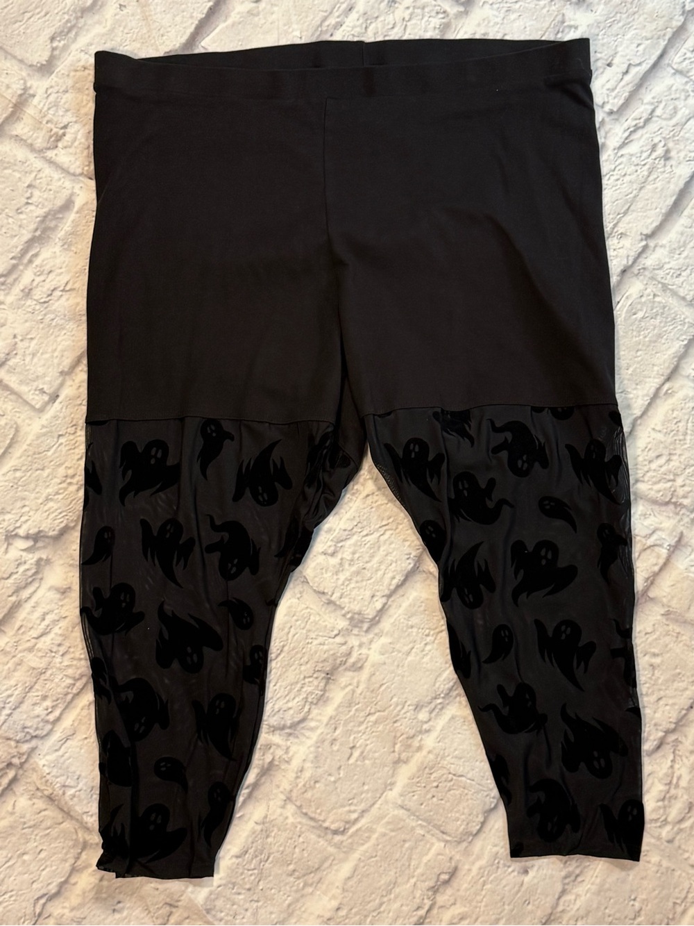 Torrid Cropped Ghost Leggings Plus 3